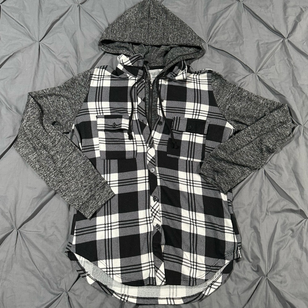 Zip up flannel